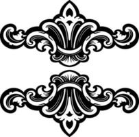 ornament pattern frame line art vector