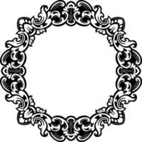 ornament pattern frame line art vector