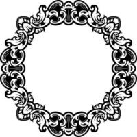 ornament pattern frame line art vector