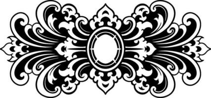 ornament pattern frame line art vector