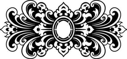 ornament pattern frame line art vector