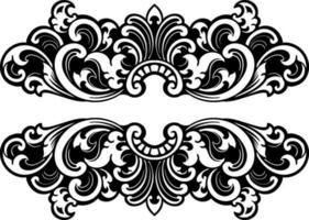 ornament pattern frame line art vector