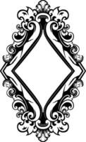 ornament pattern frame line art vector