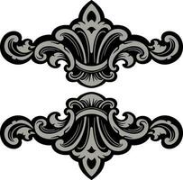 ornament pattern frame vector