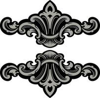 ornament pattern frame vector