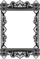 ornament pattern frame line art vector