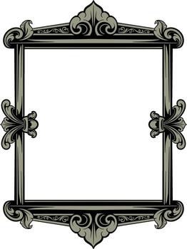 ornamento modelo marco vector