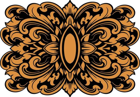 ornament pattern frame
