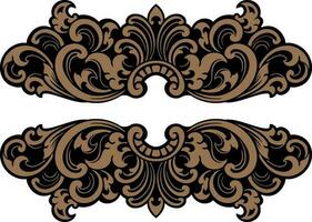 ornament pattern frame vector