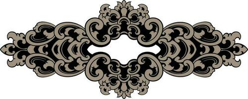 ornament pattern frame vector