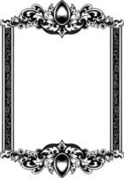 ornament pattern frame line art vector