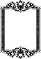 ornament pattern frame line art vector