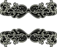 ornamento modelo marco vector