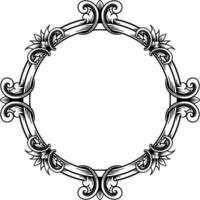ornament pattern frame line art vector