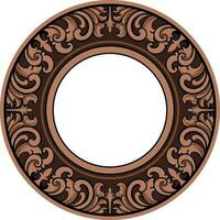 ornament pattern frame vector