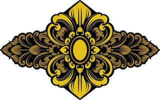 ornament pattern frame vector