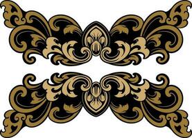 ornament pattern frame vector