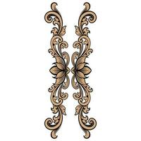 ornament pattern frame vector