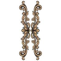 ornament pattern frame vector