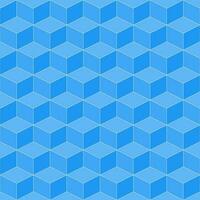 Blue cube pattern. cube vector pattern. cube pattern. Seamless geometric pattern for floor, wrapping paper, backdrop, background, gift card, decorating.