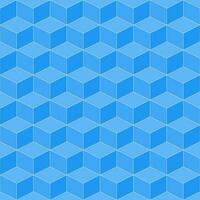 Blue cube pattern. cube vector pattern. cube pattern. Seamless geometric pattern for floor, wrapping paper, backdrop, background, gift card, decorating.