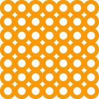 Orange infinity circle pattern. Infinity pattern. Decorative elements, gift wrapping, background, backdrop, home decoration, wall tiles, bathroom tiles, floor tiles. vector