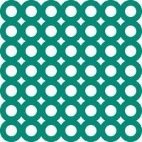 Green infinity circle pattern. Infinity pattern. Decorative elements, gift wrapping, background, backdrop, home decoration, wall tiles, bathroom tiles, floor tiles. vector
