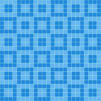 Blue tile background, Mosaic tile background, Tile background, Seamless pattern, Mosaic seamless pattern, Mosaic tiles texture or background. Bathroom wall tiles, swimming pool tiles. vector