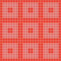 Red tile background, Mosaic tile background, Tile background, Seamless pattern, Mosaic seamless pattern, Mosaic tiles texture or background. Bathroom wall tiles, swimming pool tiles. vector