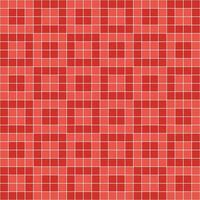 Red tile background, Mosaic tile background, Tile background, Seamless pattern, Mosaic seamless pattern, Mosaic tiles texture or background. Bathroom wall tiles, swimming pool tiles. vector