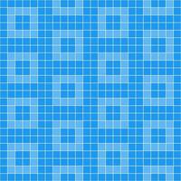 Blue tile background, Mosaic tile background, Tile background, Seamless pattern, Mosaic seamless pattern, Mosaic tiles texture or background. Bathroom wall tiles, swimming pool tiles. vector