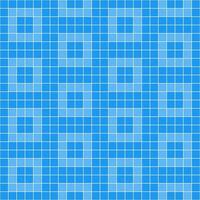 Blue tile background, Mosaic tile background, Tile background, Seamless pattern, Mosaic seamless pattern, Mosaic tiles texture or background. Bathroom wall tiles, swimming pool tiles. vector