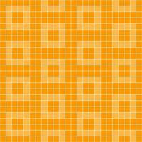 Orange tile background, Mosaic tile background, Tile background, Seamless pattern, Mosaic seamless pattern, Mosaic tiles texture or background. Bathroom wall tiles, swimming pool tiles. vector