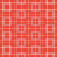 Red tile background, Mosaic tile background, Tile background, Seamless pattern, Mosaic seamless pattern, Mosaic tiles texture or background. Bathroom wall tiles, swimming pool tiles. vector