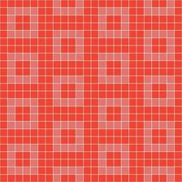 Red tile background, Mosaic tile background, Tile background, Seamless pattern, Mosaic seamless pattern, Mosaic tiles texture or background. Bathroom wall tiles, swimming pool tiles. vector