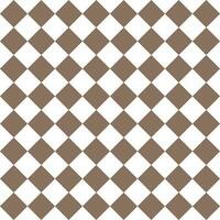 Brown checker pattern. checker seamless pattern vector. checker pattern. Decorative elements, floor tiles, wall tiles, bathroom tiles, swimming pool tiles. vector