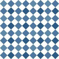 Navy blue checker pattern. checker seamless pattern vector. checker pattern. Decorative elements, floor tiles, wall tiles, bathroom tiles, swimming pool tiles. vector