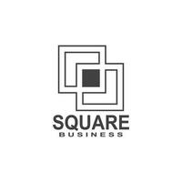 Square Business icon And Symbol Template vector