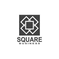 Square Business icon And Symbol Template vector