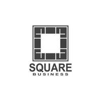Square Business icon And Symbol Template vector