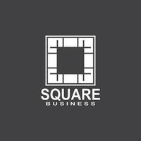 Square Business icon And Symbol Template vector