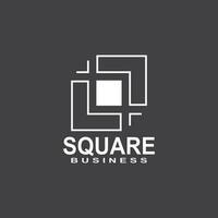 Square Business icon And Symbol Template vector