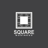 Square Business icon And Symbol Template vector