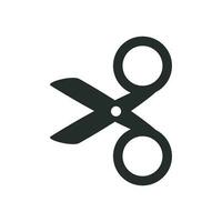 scissors icon vector design illustration cut symbol