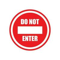 stop sign vector design illustration  traffic sign symbol