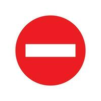 stop sign vector design illustration  traffic sign symbol