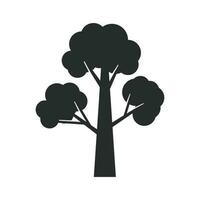 tree icon vector design illustration isolated on white background