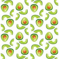 Healthy food. Avocado print Seamless avocado pattern for textiles, prints, clothing, blanket, banner, and more. vector