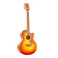 acoustic guitar Generative Ai png