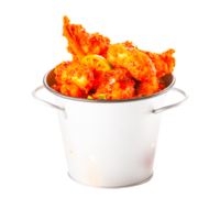 Orange Hähnchen generativ ai png